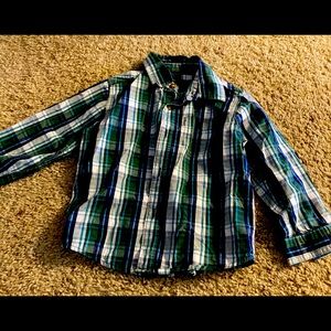 Boys long sleeve button up